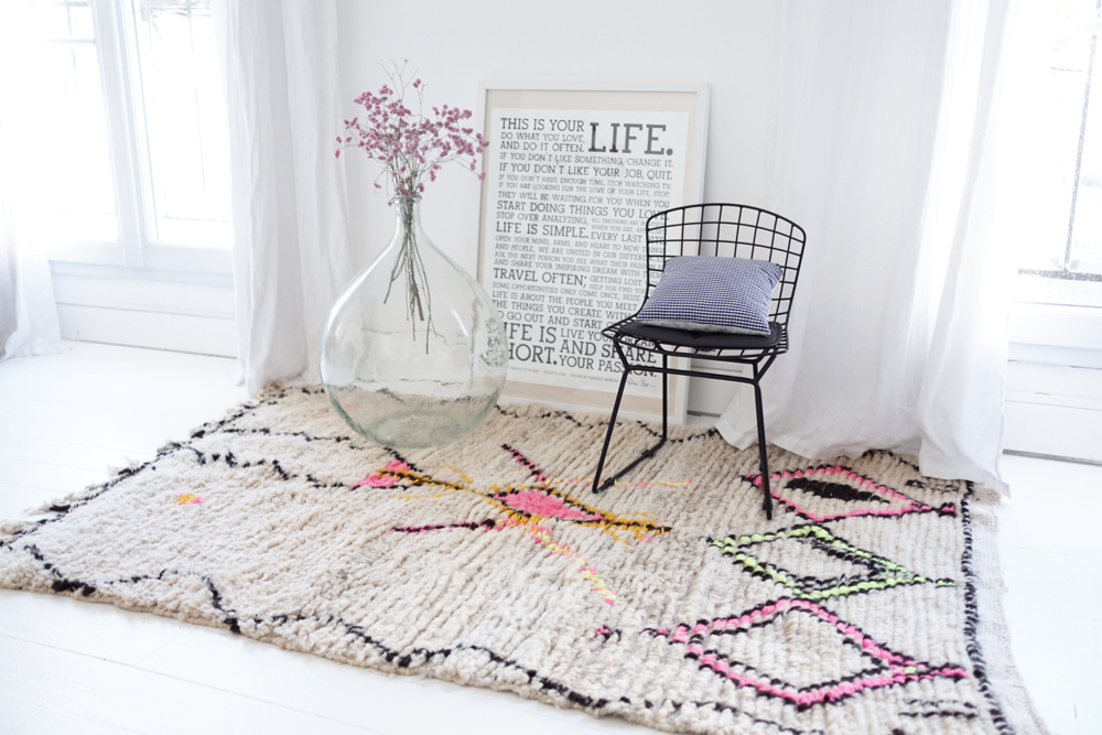 Comment est fabriqué le tapis Azilal ?